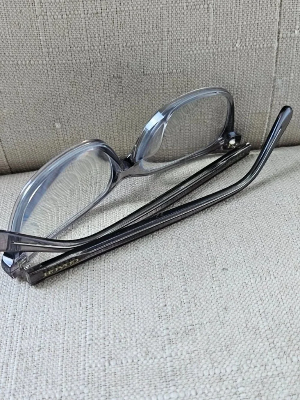Coach Eyeglasses Frame Transparent Gray HC6139U Eyewear Unisex Glasses 5176